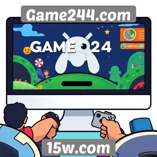 Explorando a comunidade de jogadores no Game244.com
