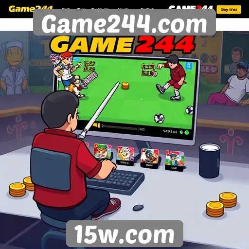 Plataforma Game244.com se destaca pela interface amigável