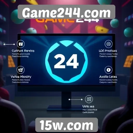 Avaliação dos recursos de Game244.com